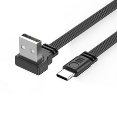 USB 수C타입 수 충전 및 데이터 케이블 직선형 상하 좌우 각도 90 10CM100CM, 02 05M, 02 B