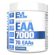 EVLUTIONNUTRITION EAA 7000 필수아미노산 무맛, 1개, 237g