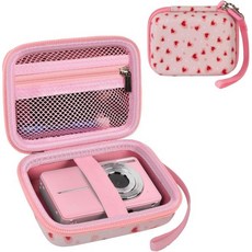 캠코리용 디지털 카메라 케이스바호아일드 FHD 1080P코닥용아이위크제이로용엔소엘라 키즈용 비디오 보관 홀더용 아베르그 베스트 포 캐논 및 케이블블랙박스만 해당