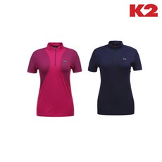 [현대백화점]K2 케이투 (KWM19220) 여성 다이나믹 웨이브 반팔 짚티