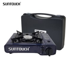 썬터치 휴대용 버너가스레인지 ST-7000, 블랙, 1개