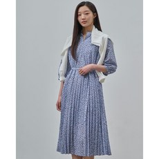 빈폴 레이디스 잔꽃 프린트 원피스 - 스카이블루 BF4571C04Q 391420