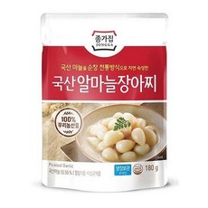 종가집 알마늘장아찌 180g*6개, 상세페이지 참조