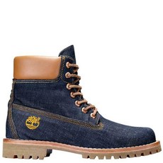 Timberland Men's 6 inch premium Denim Boots X White Oak Limited Release A1B3R