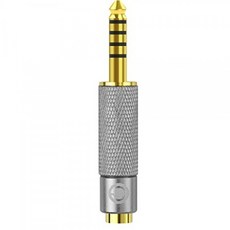 Geekria Apollo 4.4mm 플러그-2.5mm 소켓 대칭형 금도금 Sony NW-ZX300A NW-WM1A NW-WM1Z P, 단일상품
