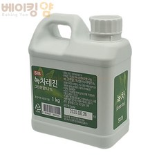 선인 녹차 레진 1kg, 1개