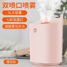 실용적인 세상 귀여운 댕댕이 무드등 미니 가습기, F