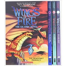 Wings of Fire #1-#4: A Graphic Novel Box Set (Wings of Fire Graphic Novels #1-#4), Graphix, English, 9781338796872