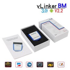 비머 코드 자동차 진단 도구 BMW 비머코드 블루투스 30 OBD2 스캐너 ELM327 V22 vLinker BM 용 수리