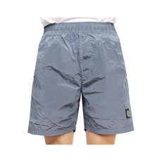 21SS 스톤아일랜드 패치로고 나일론 스윔팬츠 (블루그레이) 7415B0943 V0046