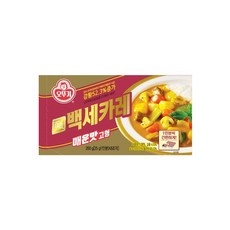 (무)오뚜기 백세카레고형매운맛200g, 200g, 3개