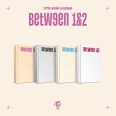 트와이스 앨범 (TWICE) - BETWEEN 1&2 (11TH 미니앨범) 4종 중 랜덤, CD