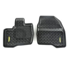 OutlAND 앤드에잇Automotive 앤드에잇398390209 특정 포드 익스플로러 모델용 탠 프론트 로우 플로어 라이너 452708, 두 번째 줄 바닥 라이너, 블랙452708
