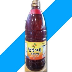 산노을 참향기름 1.8KG 참향기름 참맛기름 참기름 업소용참기름, 1개