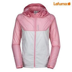 라푸마 여성 핑크 컬러블럭 초경량 방풍자켓 패커블 LFJA8B502P1