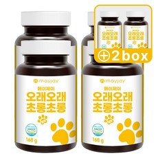  강아지 눈 영양제 눈물자국 백내장예방 대용량 펠렛 메이제이, 6박스 