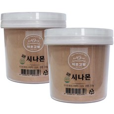 약초고방 실론 시나몬가루 계피분말 210g, 2병