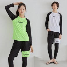 중학생래쉬가드세트