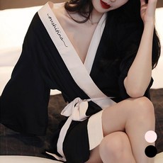 봄 가을 실크 로브로 골프 가운