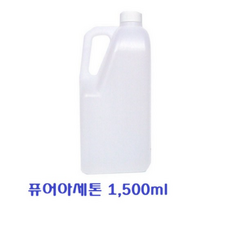 퓨어아세톤 1500ml / 쏙오프용 퓨어아세토 /네일아트용/ 다용도 아세톤, 1개, 1.5L - 퓨어아세톤1.5