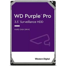 웨스턴 디지털 8TB WD 퍼플색 Pro HDD 하드디스크[세금포함] [정품] SATAIII 256MB Cache 3.5 314808201038 - hddnas