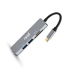 넥시 5 in 1 USB TypeC 멀티스테이션 NX1119