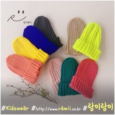 람이람이[9컬러]남매룩 칼라 비니 여아 남아 아동 초등 키즈 어린이 인싸템 뾰족이 패션 아이템 간절기 가을 데일리 아동복 맛집