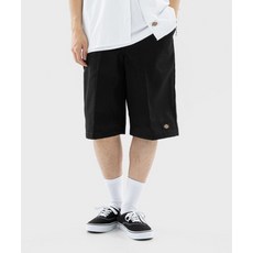 DICKIES 42283 루즈핏 워크쇼츠 Black