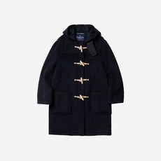 런던 트레디션 마틴 맨즈 더플 코트 네이비 BW A06 London Tradition Martin Mens Duffle Coat Navy BW A06