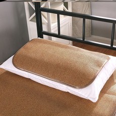 베개커버 대나무짜임 다용도 통기성 베게돗자리 돗자리 베게 여름 여름타입 배게 시원한베개 시원하고상쾌한 편안한, C09-K36-일본식 등나무 베개 조각