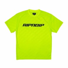 립앤딥 립앤딥 RND3501 MBN 아트웍 싸커 져지 반팔 티셔츠 MBN Stripe Soccer Jersey (Neon)_M2C8