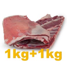 [행복미트] 호주산 양고기 통갈비 고기+뼈 램 플랩 1kg + 1kg Lamb flaps 총 2kg [당일발송]