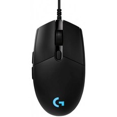 Logitech G PRO Wired Gaming Mouse Hero 16K 센서 16000 DPI RGB Ultra Lightweight 6 Programmable Buttons On-Board, 단일옵션, 단일옵션