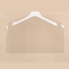 행거덮개 개/로트 PVC 먼지 아동복 반길이 커버 코트 세트 가방 남녀공용 10 보관 투명 의류, Children-40x42cm, 1개, 1개입