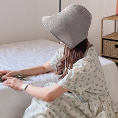 여름밀짚모자