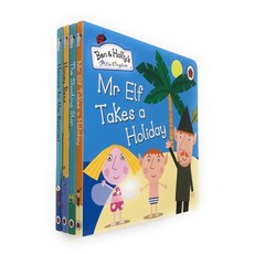 HOL벤과홀리의리틀킹덤 책 W6 Ben Hollys Little Kingdom 4 Books Collection Set (Mr Elf Takes a Holid, One Color