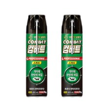 컴배트 스피드 에어졸 개미용 살충제, 450ml, 2개