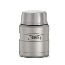 써모스 보온죽통 보온도시락 푸드자 470ml, Stainless Steel
