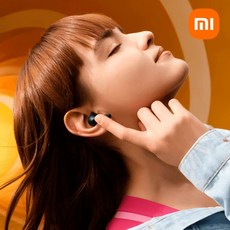 샤오미 레드미 버즈4 액티브 이어폰 무선 블루투스, 블랙, 1개