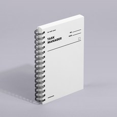 모트모트 태스크 매니저 half year - 화이트 (1EA) 6개월 반년 스터디 플래너 공부 계획