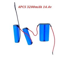  18650 충전식 배터리 팩 3200mAh 일렉트로룩스 Zb3104 3105 3102 Zb3107 청소기 배터리 144, 03 4PCS 18650 C4 144 
