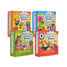 레벨2 스콜라스틱 논픽션 사이트 워드 리더스 Nonfiction Sight Word Readers ABCD 4세트 4CD 음원제공