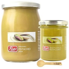 피스티 시칠리아산 피스타치오 크림 스프레드 212온스 600g 및 705온스 200g 각 1병 총 2병 크레마 디 피스타치오 이탈리안 피스타치오 크림 너트 스프레드 브론테 피스타치