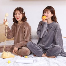 COBE 수면잠옷 극세사 잠옷 파자마 상하세트 *재고할인* [1+1]