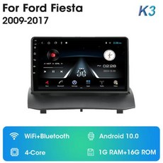 2009-2017 스테레오 스피커 카플레이 9 안드로이드 DVD 오디오 피에스타 내비게이션 Din 12 포드 자동차 인치 2 라디오 헤드 유닛, 18) K3