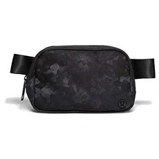 Lululemon Everywhere 벨트 백 1L (Fragment 위장 Jacquard 블랙 Deep Coal) PROD1570114987
