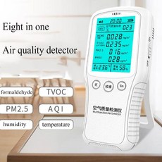 PM2.5 PM10 미세먼지측정기 실내 차량용 공기질센서 측정기, 1개