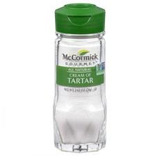 McCormick Gourmet All Natural Cream Of Tartar 맥코믹 고메 올 내추럴 크림 오브 타르타르 2.62 oz (74g), 1, 74g