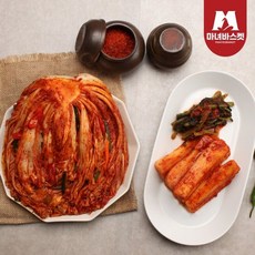 마녀바스켓 [예약배송/2024.08.06출고]국내산 마녀 배추김치2kg+총각김치2kg