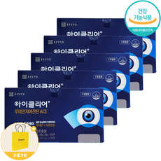 [생활집사 종근당선물set] 종근당건강 아이클리어 루테인지아잔틴 ACE + 생활집사 선물가방 눈 건강 눈 노화 케어 비타민 종합 생활집사 선물세트, 생활집사선물가방, 5개, 90캡슐